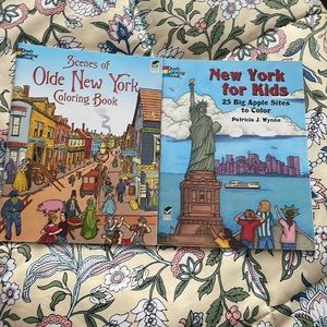 Old and New, New York Coloring Books